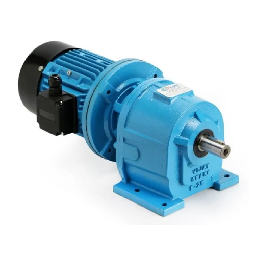 Inline Helical Gearbox - Color: Blue