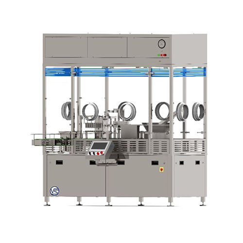 Pre-Filled Syringe Filling And Stoppering Machine - Color: Grey