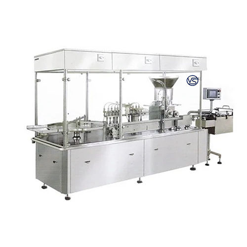 Injectable Vial Liquid Filling Machine - Color: Silver