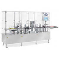 Automatic High Speed Servo Driven Liner Vial Filling & Pick And Place Rubber Stoppering  Machine. - Capacity: 12000 Pcs/hr