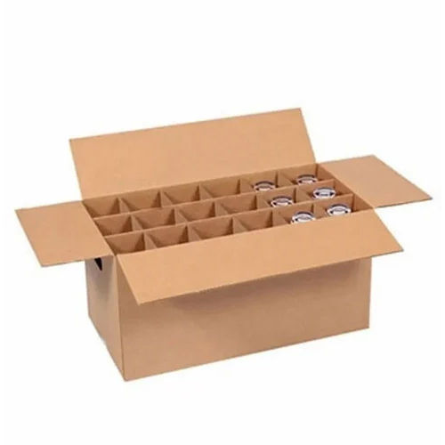 Industrial Corrugated Packaging Box - Color: Different Available