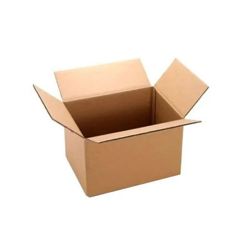 Plain Corrugated Square Box - Color: Different Available