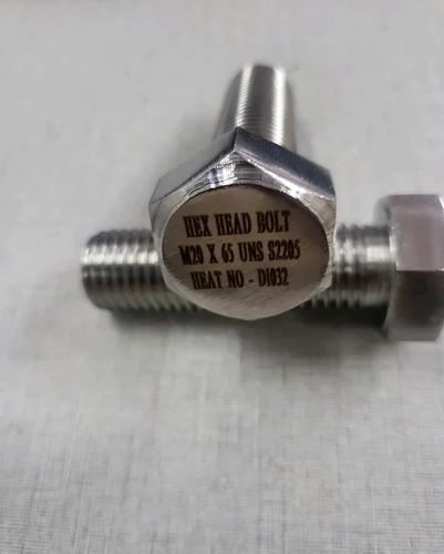 Stainless steel hex bolt