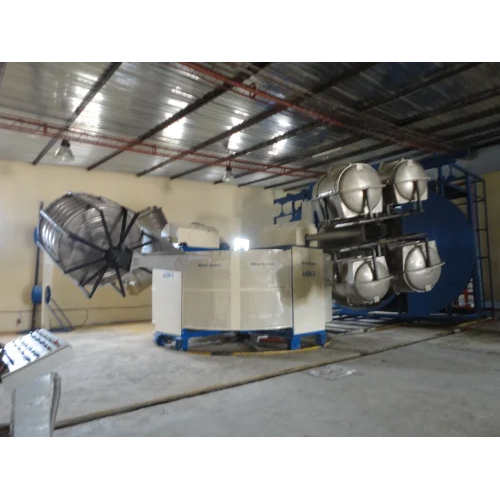 Sintex Type Water Tank Rotomolding Machine Four Arm Biaxial Machine - Automatic Grade: Automatic