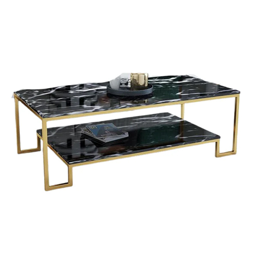 Ssi-ct- 010 Luxury Stainless Steel Center Table - Color: Gold & Rose Gold