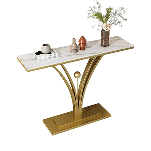 Ssi-Cs-007 Console Table - Color: Gold & Rose Gold