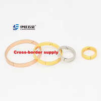 Yiwang Gold Metal Loose Leaf Binder Rings - Mini Size, Perfect Binding | Easy-to-clean Design For Organized Documents