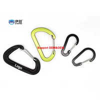 Ewang Spring Snap Hook Keychain Aluminium Camping Hiking Carabiner Clip for Fishing Hiking