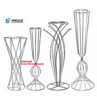 YIWANG Various Styles Durable Stable Wedding Table Decoration Flower Arrangement Stands