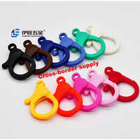 YIWANG Factory Hot Sale Length 35mm Swivel Spring Hook Plastic Lobster Clasp