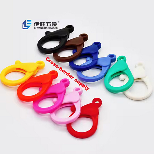 YIWANG Wholesale Necklace Accessories Color Plastic Lobster Clasp