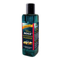 Max Windshield Washer Fluid Concentrate - 200ml Pack Size | Effective Cleaning Solution For Crystal Clear Windshields, Safe For Tinted Windows, Compatible With Various Car Polishers, 24-month Expiration