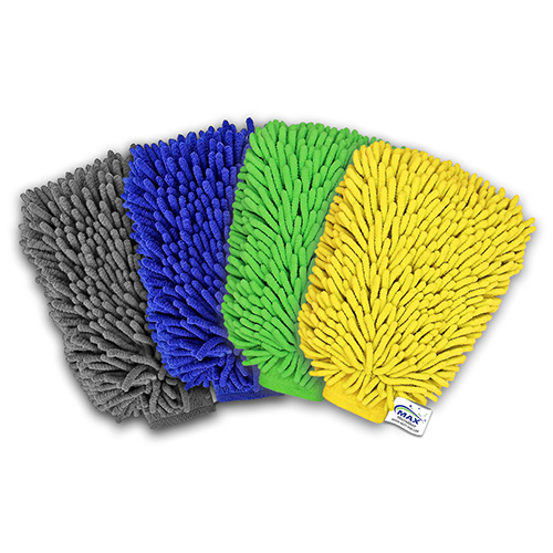 Microfiber Car Wash Mitt Glove - Size: 26 X 19 Cm