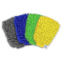 Microfiber Car Wash Mitt Glove - 26 X 19 Cm | Ultra-absorbent, Non-abrasive, Double-sided Chenille For Scratch-free Cleaning