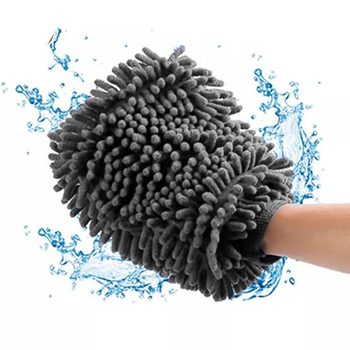 Microfibre Wash Mitt Cleaning Gloves