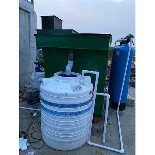 Industrial Sewage Treatment Plant 1 Kld - Color: Green