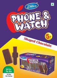 Phone & Watch Shaped Chocolate Bar