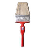 4 Inch Paint Brush - Nylon Bristles, 4 Inch Length, Vibrant Red Plastic Handle | Dustproof Design for Precision in Tight Spaces