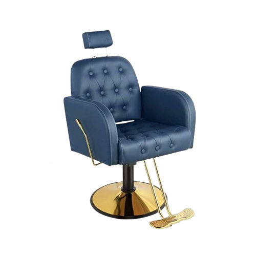 Maharaja Blue Salon Chair - Attributes: Soft