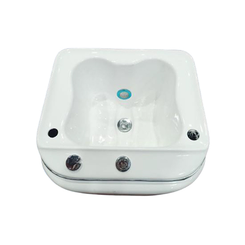 Square Pedicure Tub - Attributes: Hard