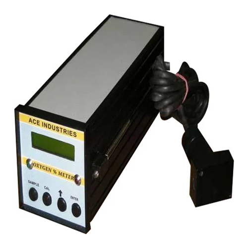 Ace Oxygen Gas Analyzer - Color: Black