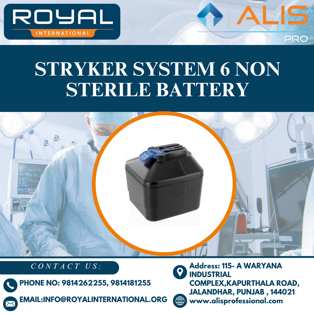 Stryker System 6 Non Sterile Battery