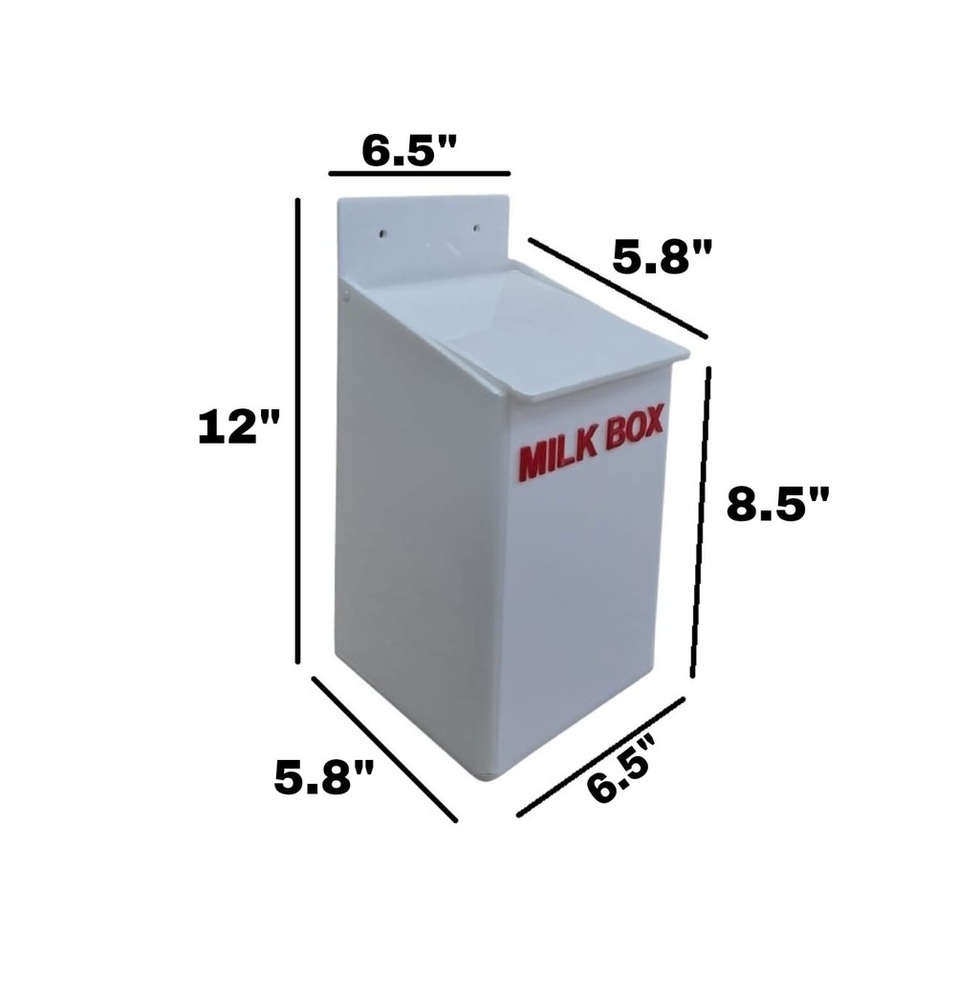 Acrylic Milk Box