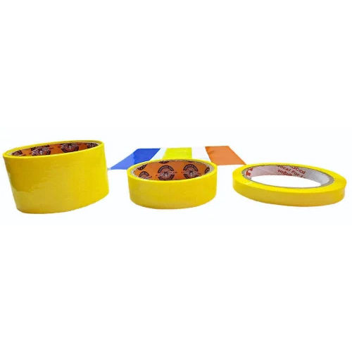 Yellow Bopp Self Adhesive Tape