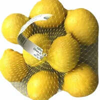 Vegetable Packing Net Bag - Polypropylene Material,  Bright Yellow Color , Lightweight Single String Design For Industrial Food Use