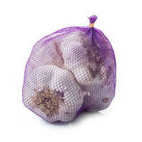 Garlic Packing Net Bag - Polypropylene Material, Single String Style, Purple Color | Ideal For Food Industry Garlic Storage And Display
