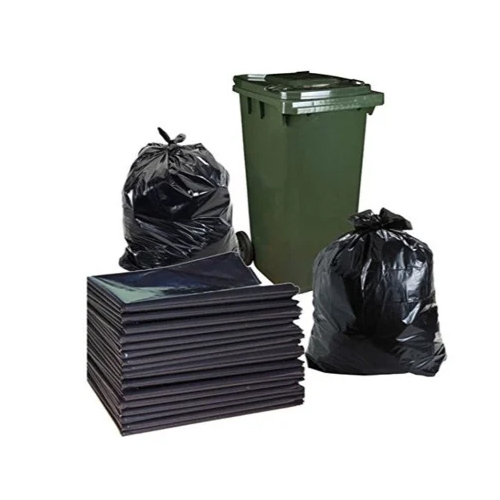 Black Plastic Garbage Bag - Hardness: Soft