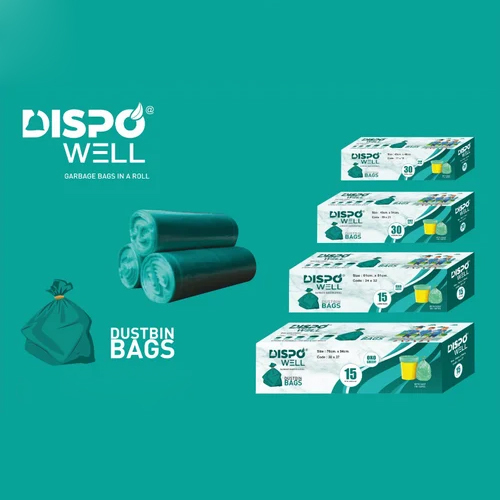 Dispowell Oxo-Green Grabage Bag - Color: Green