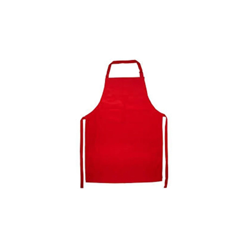 Red Kitchen Apron - Design: Plain