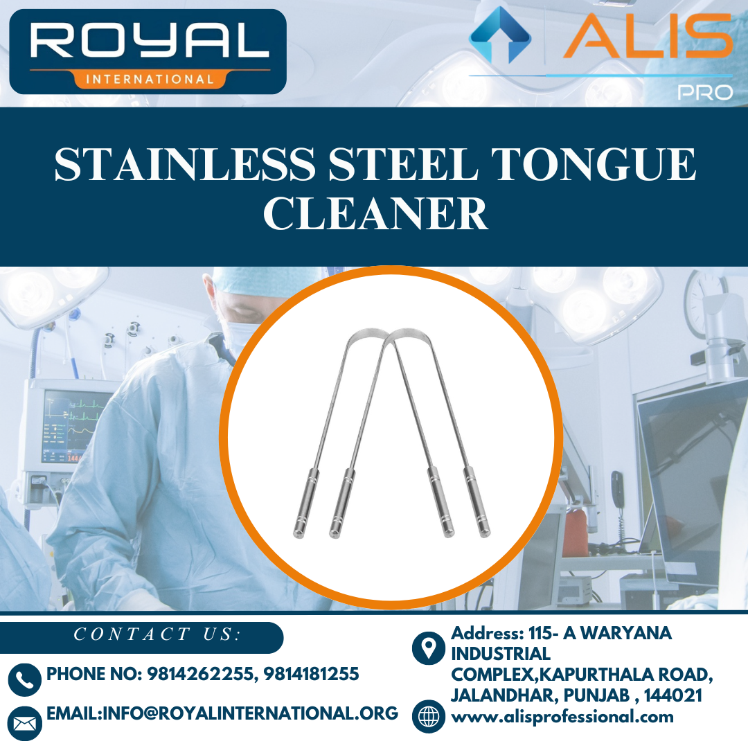 Stainless Steel Tongue Cleaner