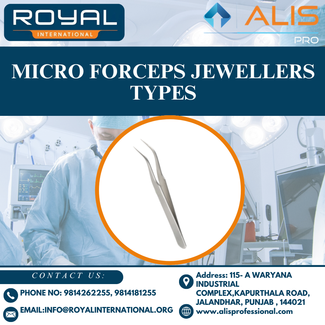 Micro Forceps Jewellers Types