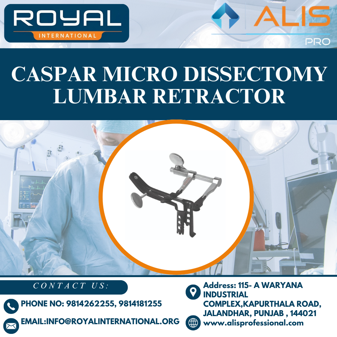 Caspar Micro Dissectomy Lumbar Retractor