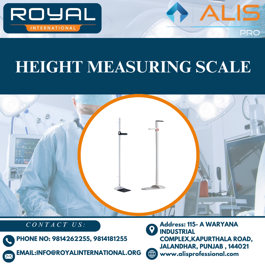 Height Measuring Scale