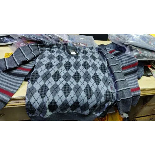 Designer Woolen Sweater - Gender: Male