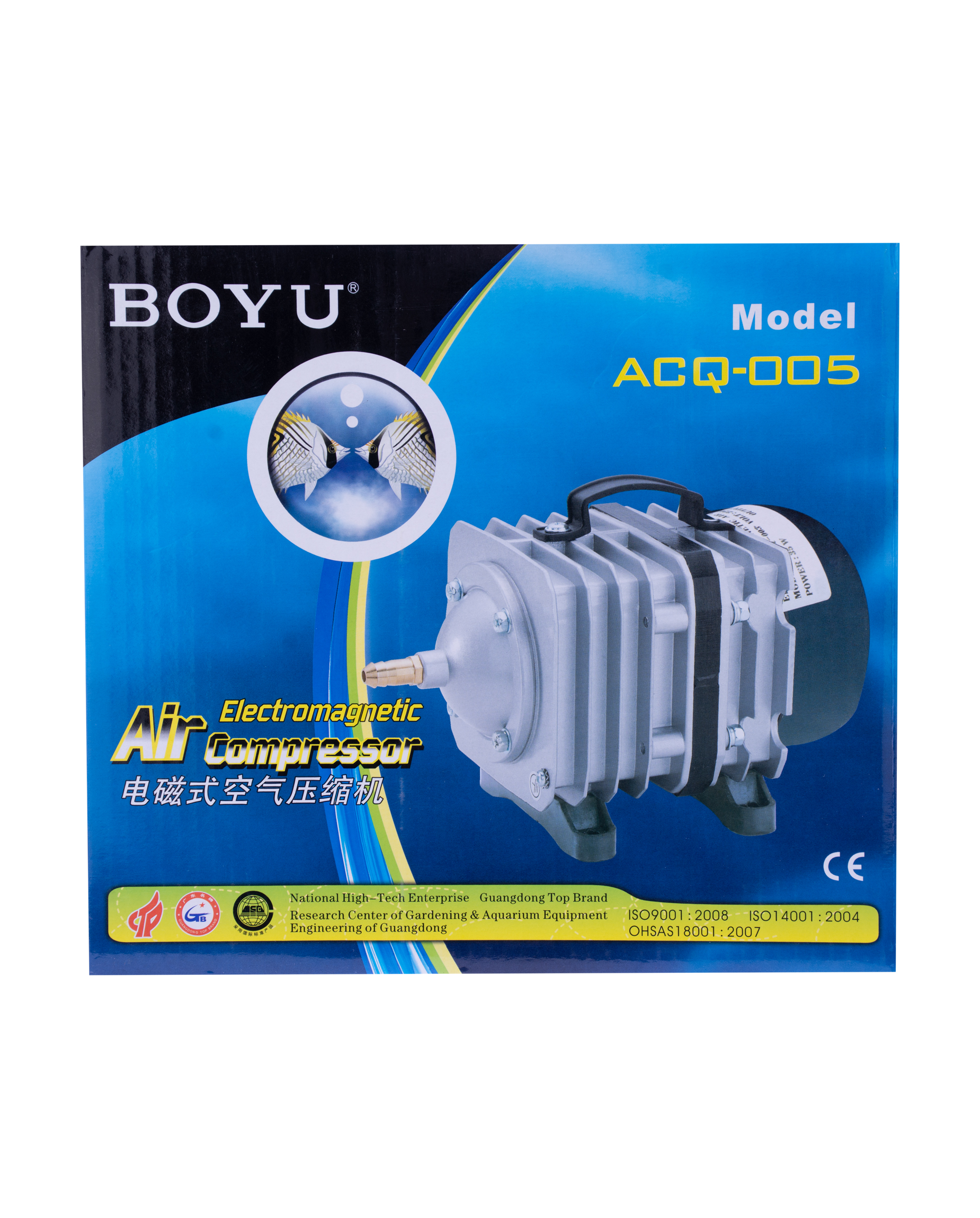 ACQ 005 70W 60l/m कंप्रेसर एयर पंप Boyu