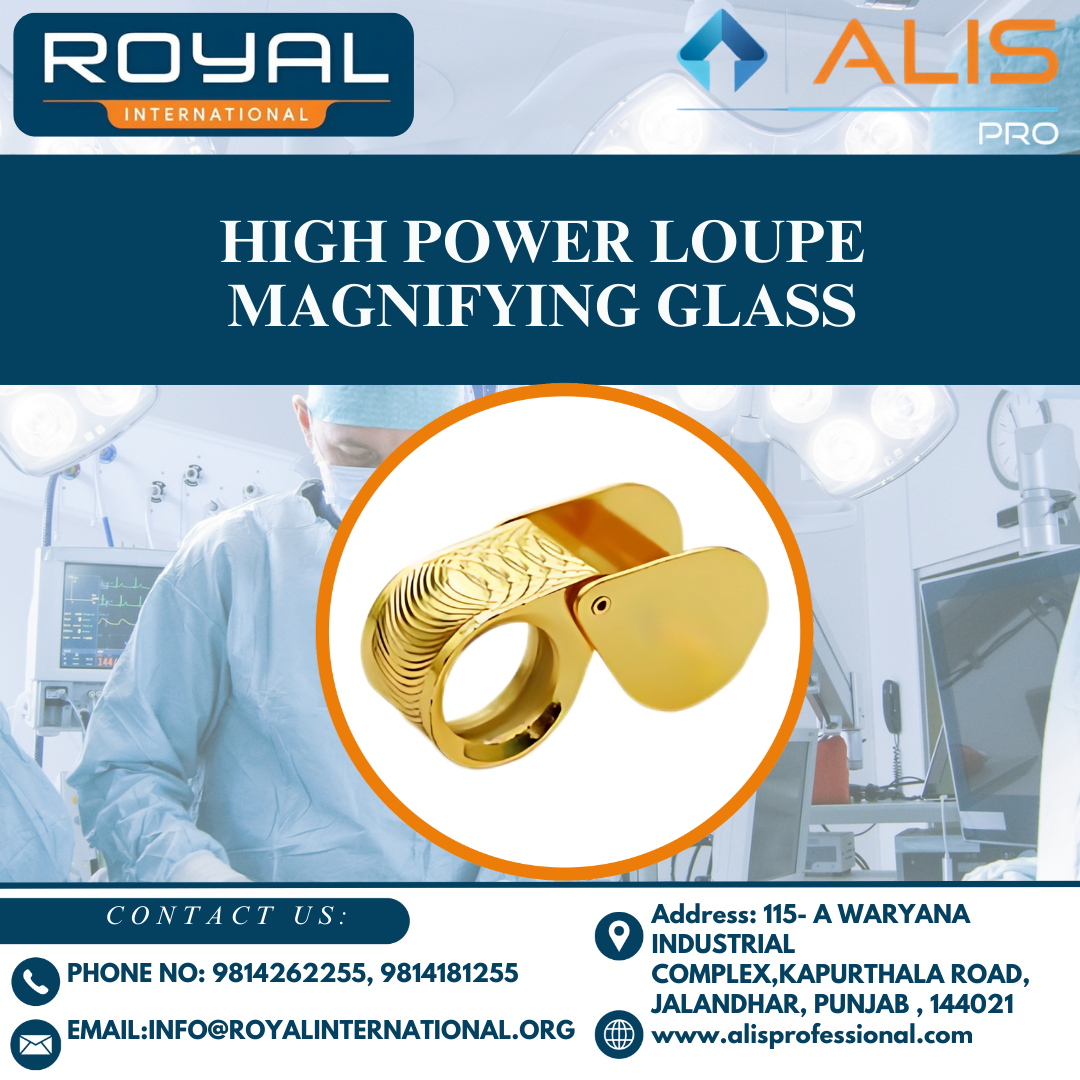 High Power Loupe Magnifying Glass