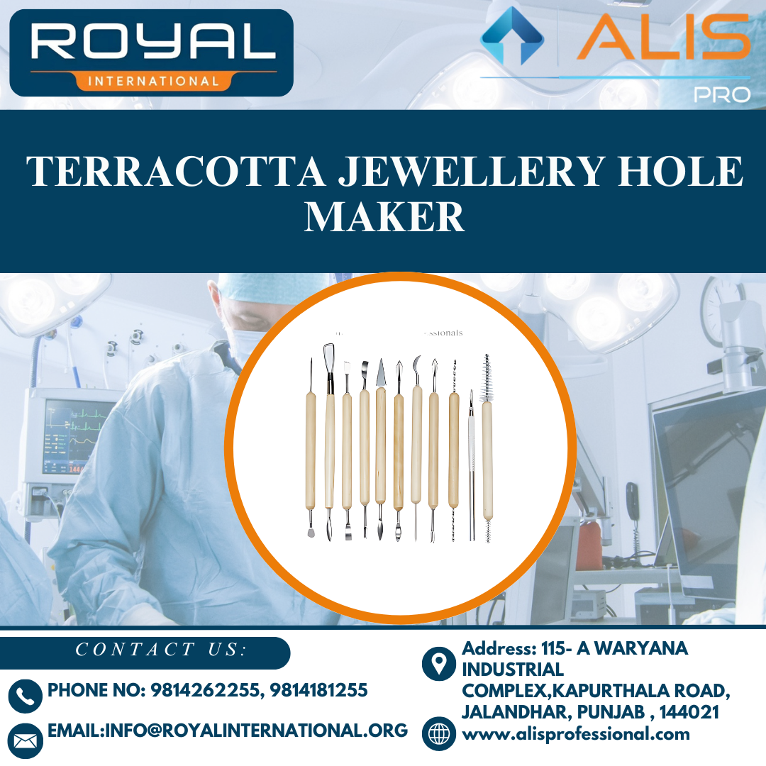  Terracotta Jewellery Hole Maker