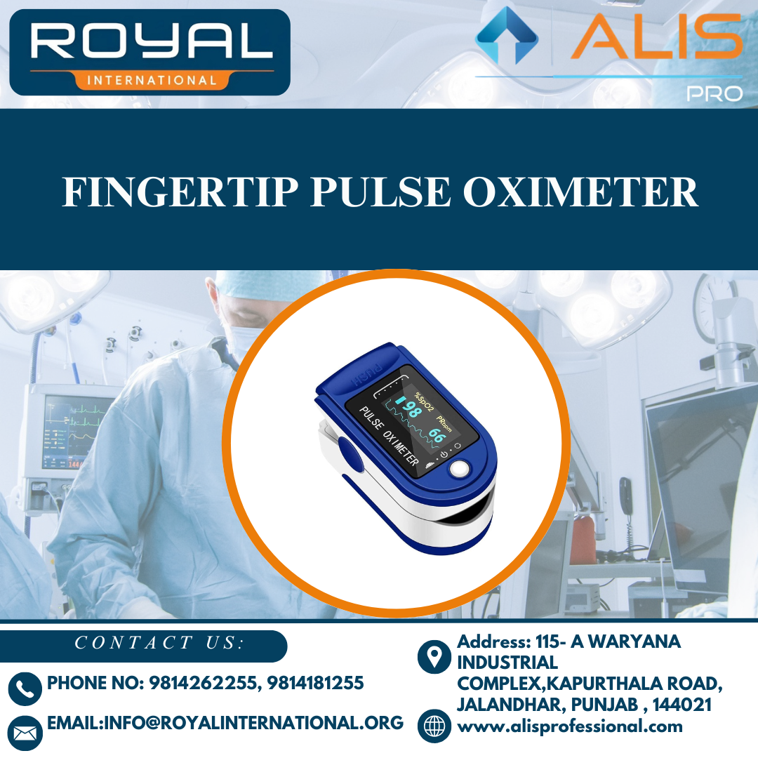 Diagnostic Fingertip Pulse Oximeter