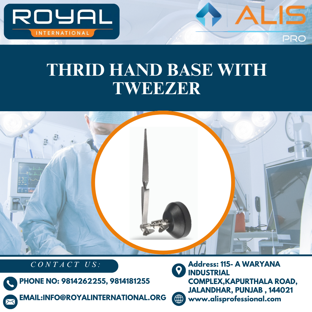 Thrid Hand Base with Tweezer