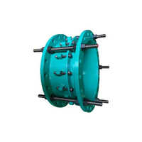 Ms Dismantling Joint - Mild Steel, 12 Inch Outer Diameter, Green Finish | High Pressure Resistance, Easy Installation, Warranty Included