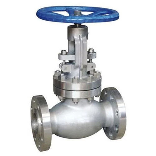 6 Inch Cast Steel Globe Valve - Color: Silver