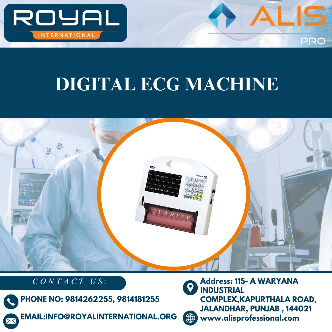 Digital Ecg Machine