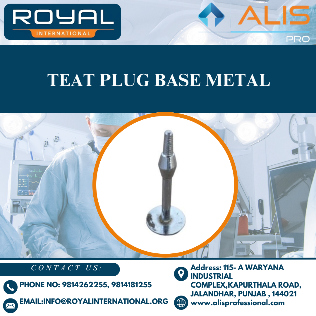 Teat Plug Base Metal