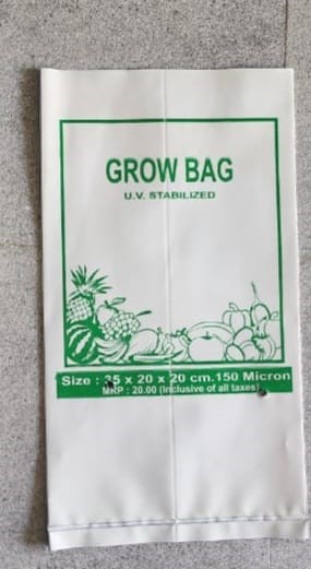 ldpe grow bag 35x20x20