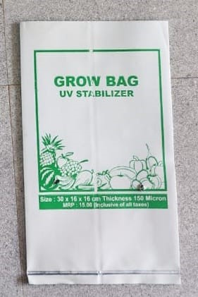 ldpe grow bag 30x16x16