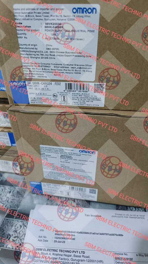OMRON POWER SUPPLY 100-240VAC,S8VK-C48024